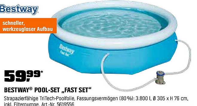 BESTWAY® POOL-SET „FAST SET“
