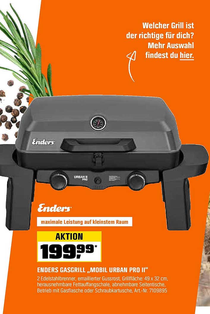 Enders Gasgrill „MOBIL URBAN PRO II“