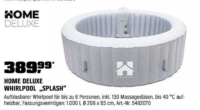HOME DELUXE WHIRLPOOL „SPLASH“