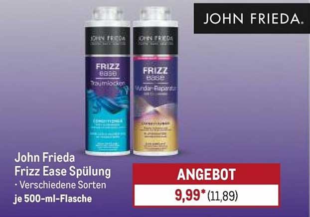 John Frieda Frizz Ease Spülung - Verschiedene Sorten je 500-ml-Flasche