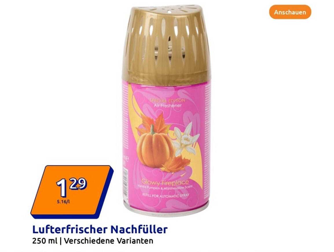Lufterfrischer Nachfüller Glowy-Fireplace 250 ml