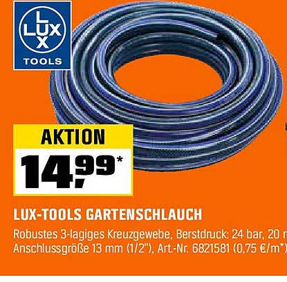 LUX-TOOLS Gartenschlauch