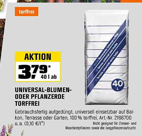 UNIVERSAL-BLOOMEN-ODER PFLANZERDE TORFFREI