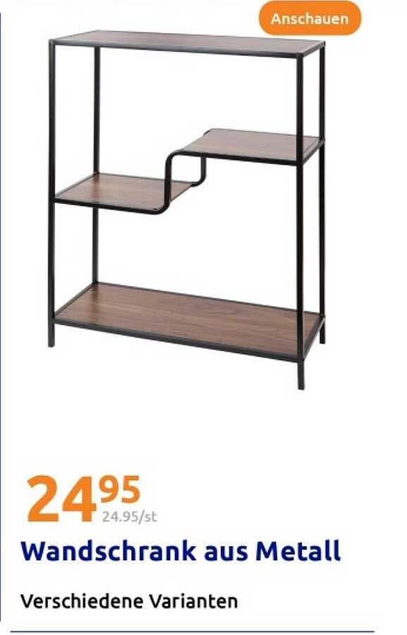 Wandschrank aus Metall