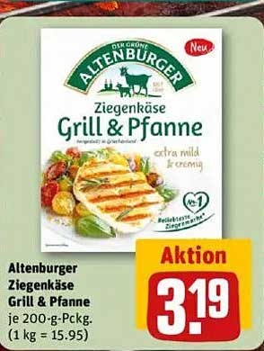 Altenburger Ziegenkäse Grill & Pfanne