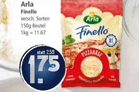 Arla Finello Pizzakäse 150g