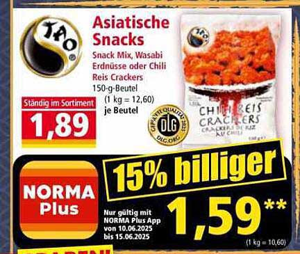 Asiatische Snacks: Snack Mix, Wasabi Erdnüsse oder Chili Reis Cracker