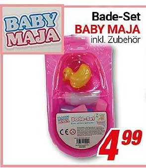 Bade-Set BABY MAJA inkl. Zubehör