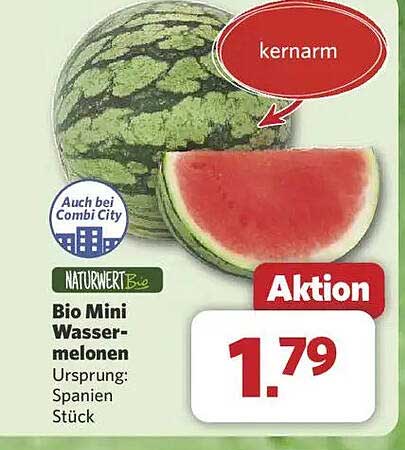 Bio Mini-Wassermelonen - Naturwert Bio