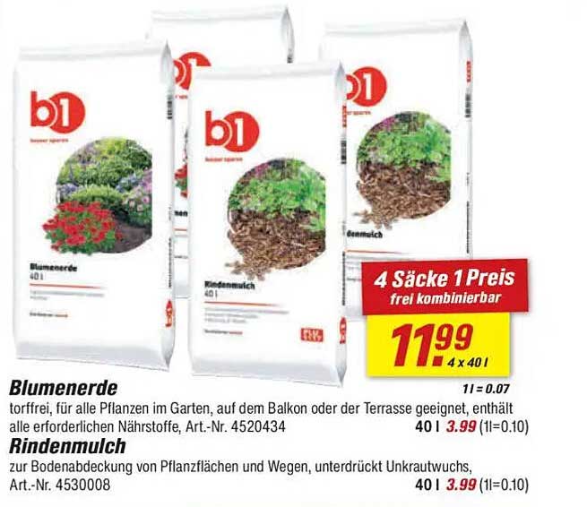 Blumenerde und Rindenmulch – Ideal für Ihren Garten