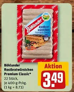 Böklunder Rostbratwürstchen Premium Classic*