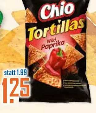 Chio Tortillas mit Paprika
