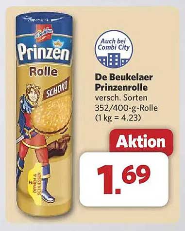 De Beukelaer Prinzenrolle - verschiedene Sorten 352/400-g-Rolle