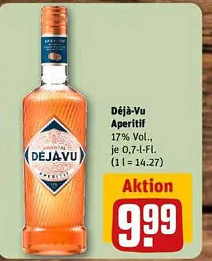 Déjà-Vu Aperitif 0,7 l für nur 9,99 €
