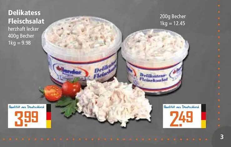 Delikatess Fleischsalat - herzhaft lecker