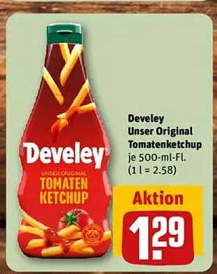 Develey Unser Original Tomatenketchup 500 ml