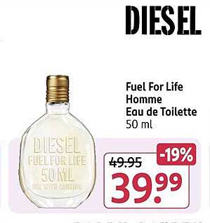 Diesel Fuel For Life Homme Eau de Toilette 50 ml