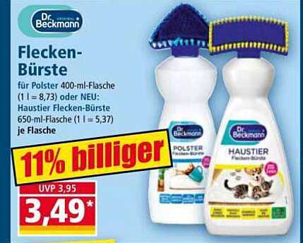 Dr. Beckmann Flecken-Bürste – perfekt gegen hartnäckige Flecken