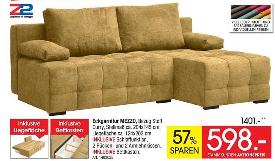 Eckgarnitur MEZZO - Komfort und Stil für Ihr Zuhause