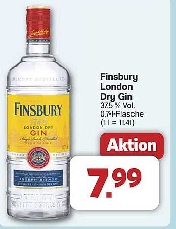 Finsbury London Dry Gin
