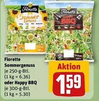 Florette Sommergenuss oder Happy BBQ