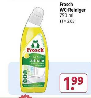 Frosch WC-Reiniger Zitrone 750 ml