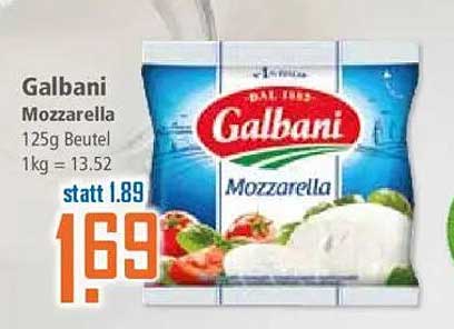 Galbani Mozzarella 125g Beutel