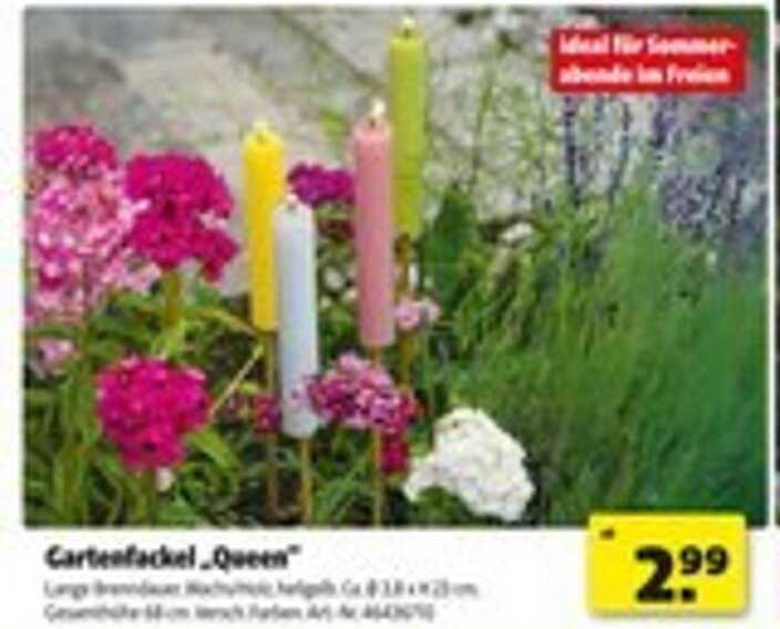 Gartenfackel „Queen“