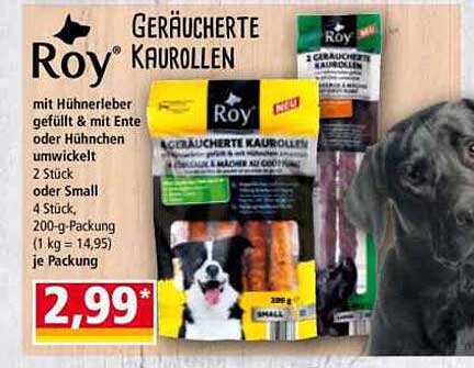 Geräucherte Kaurollen von Roy – Leckerbissen für Ihren Vierbeiner