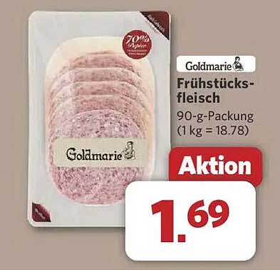 Goldmarie Frühstücks-Fleisch 90-g-Packung