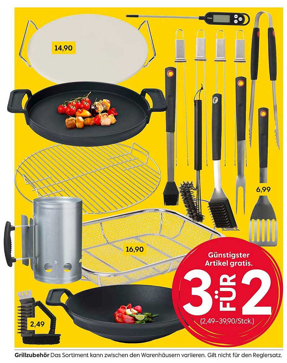 Grillzubehör 3 für 2