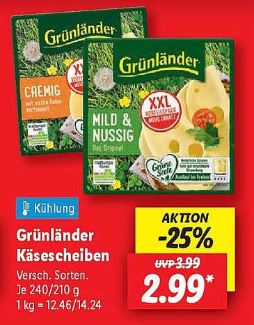 Grünländer Käseplatten – Cremig und Mild & Nussig