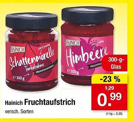 Hainich Fruchtaufstrich – verschiedene Sorten