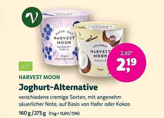 HARVEST MOON Joghurt-Alternative