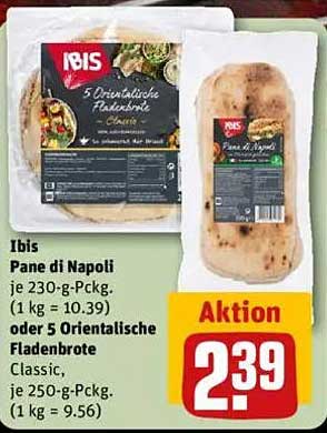 Ibis Pane di Napoli oder 5 Orientalische Fladenbrote - Aktion!