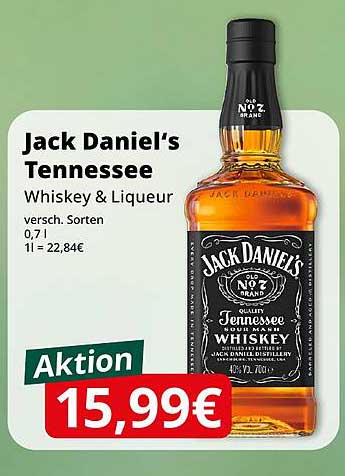 Jack Daniel's Tennessee Whiskey & Liqueur 0,7l