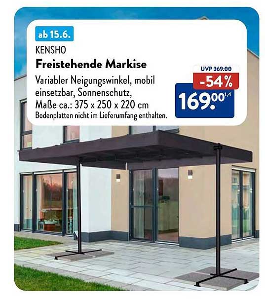 KENSHO Freistehende Markise