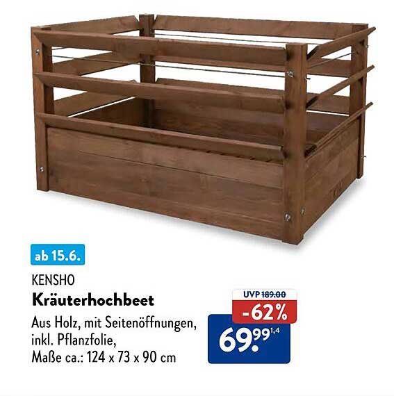 KENSHO Kräuterhochbeet