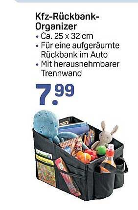 Kfz-Rückbank-Organizer