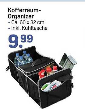 Kofferraum-Organizer mit Kühltasche