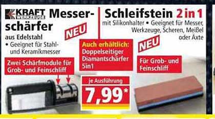 KRAFT Werkzeug Messer-Schärfer