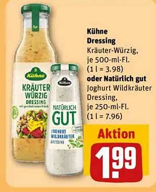 Kühne Dressing - Kräuter-Würzig oder Natürlich gut