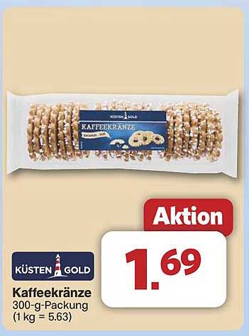 Küsten Gold Kaffee-Kränze 300-g-Packung
