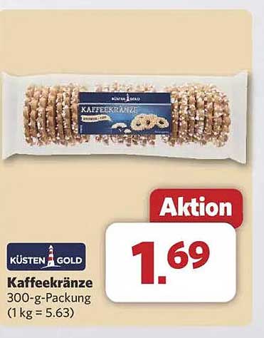 Küsten Gold Kaffeekränze 300-g-Packung