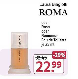 Laura Biagiotti ROMA Eau de Toilette 25 ml