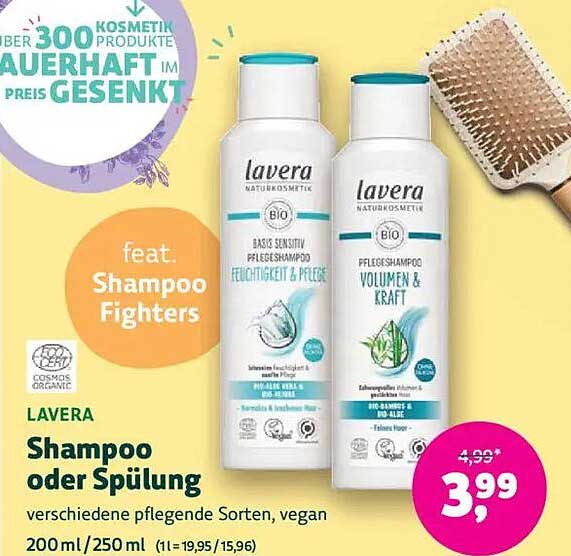 LAVERA Shampoo oder Spülung 200 ml