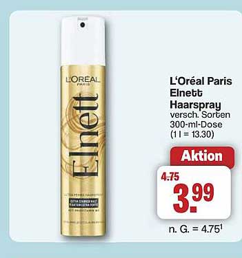 L'Oréal Paris Elnett Haarspray – 300-ml-Dose