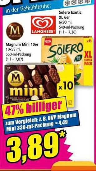 Magnum Mini 10er - Der Genuss für Zwischendurch