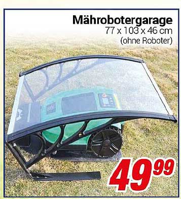 Mährobotergarage 77 x 103 x 46 cm (ohne Roboter)