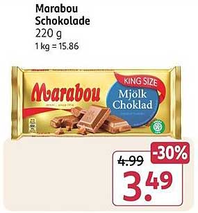 Marabou Schokolade 220 g - jetzt zum Sparpreis!